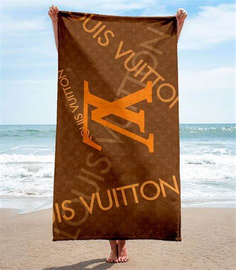 louis vuitton bath mat|Louis Vuitton beach towels.